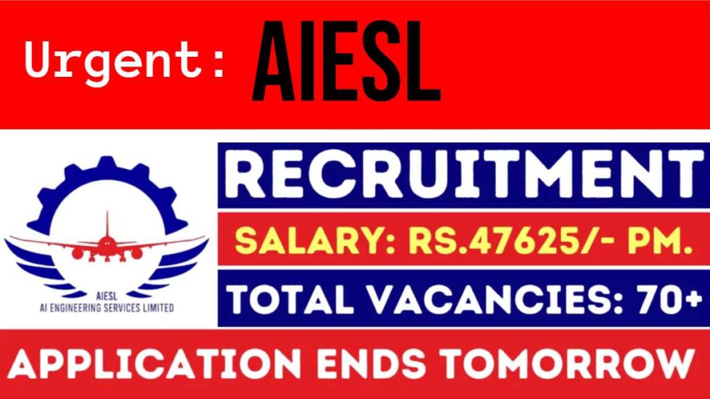 AIESL Supervisor & RSO Vacancy