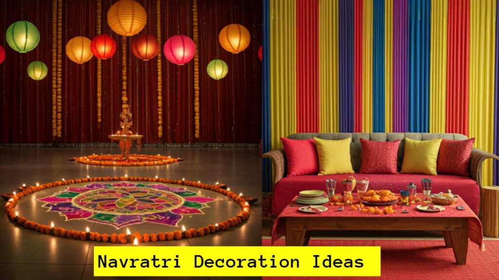 Best Navratri Decoration Ideas 2024 for Office, Home & Society