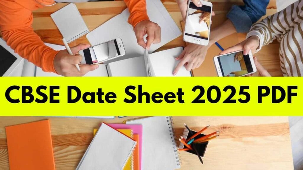 CBSE Class 10 and 12 Date Sheet 2025